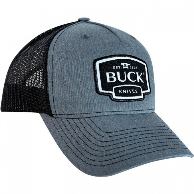 Бейсболка BUCK 89142 GRAY LOGO PATCH B89142 Бейсболка BUCK 89142 GRAY LOGO PATCH B89142