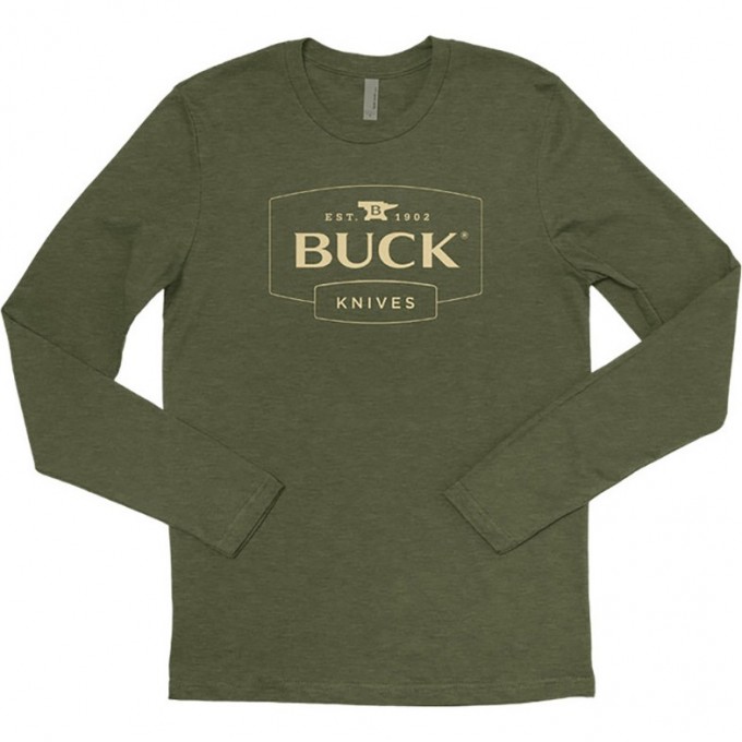 Футболка с длинным рукавом BUCK 13416L MENS BUCK LONG SLEEVE TEE L B13416L Футболка с длинным рукавом BUCK 13416L MENS BUCK LONG SLEEVE TEE L B13416L