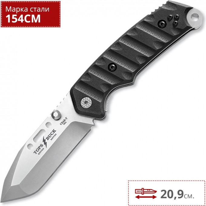 Нож BUCK 0095BKSTP TOPS CSAR-T B0095BKSTP Нож BUCK 0095BKSTP TOPS CSAR-T B0095BKSTP