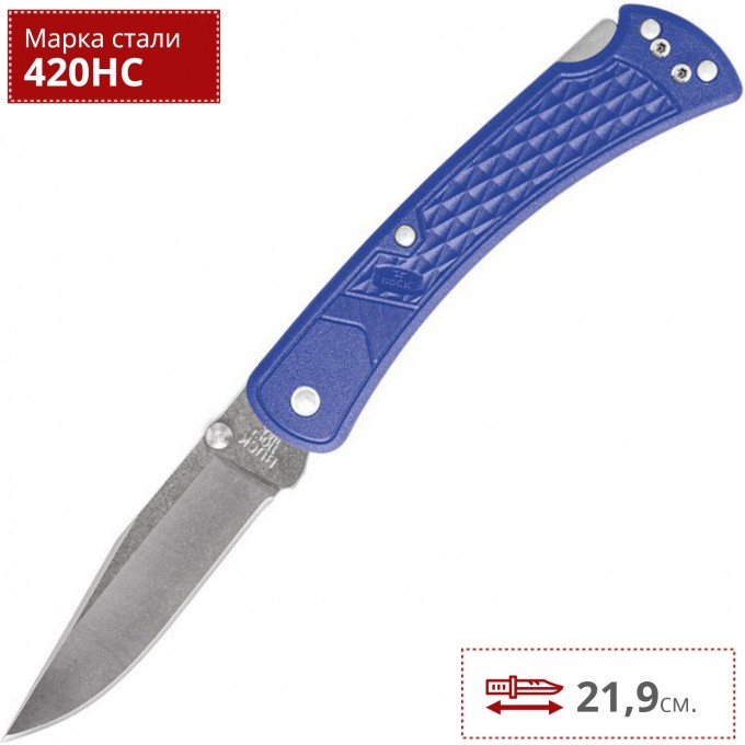 Нож BUCK 0110BLS2 110 FOLDING HUNTER SLIM SELECT B0110BLS2 Нож BUCK 0110BLS2 110 FOLDING HUNTER SLIM SELECT B0110BLS2