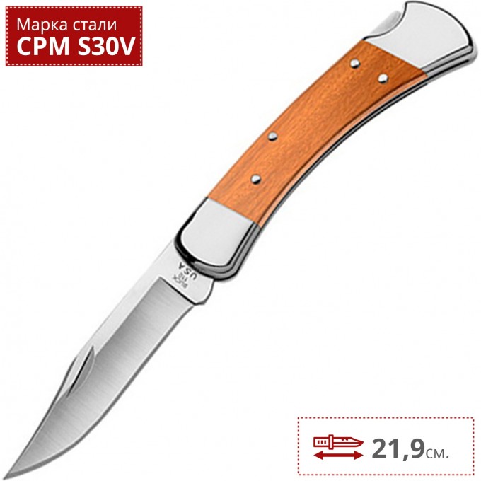 Нож BUCK 0110OKS FOLDING HUNTER B0110OKS Нож BUCK 0110OKS FOLDING HUNTER B0110OKS