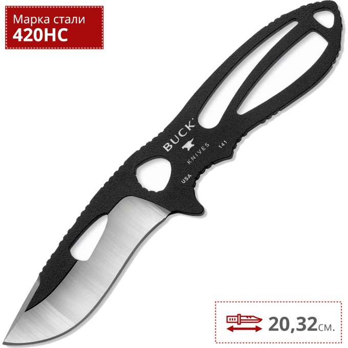 Нож BUCK 0141BKS PAKLITE LARGE SKINNER B0141BKS Нож BUCK 0141BKS PAKLITE LARGE SKINNER B0141BKS