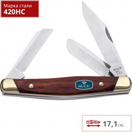 Нож BUCK 0301RWS STOCKMAN ROSEWOOD