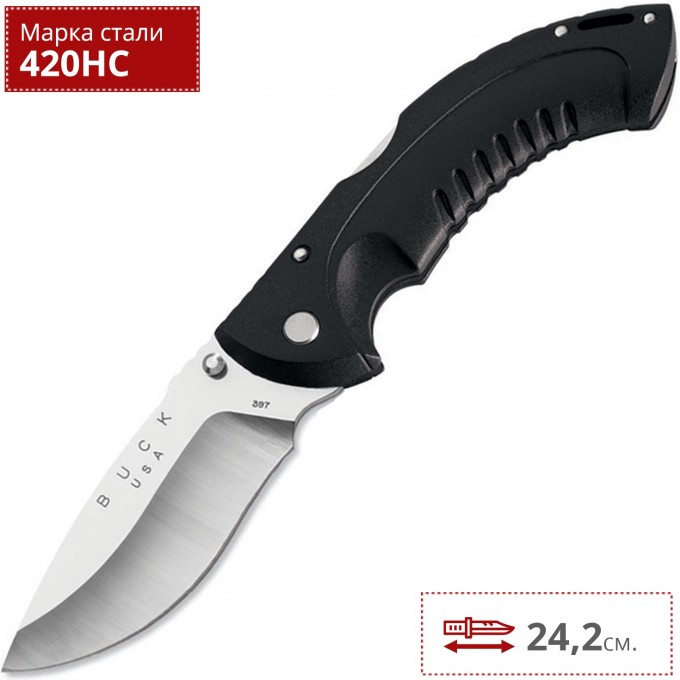 Нож BUCK 0397BKS FOLDING OMNI HUNTER B0397BKS Нож BUCK 0397BKS FOLDING OMNI HUNTER B0397BKS