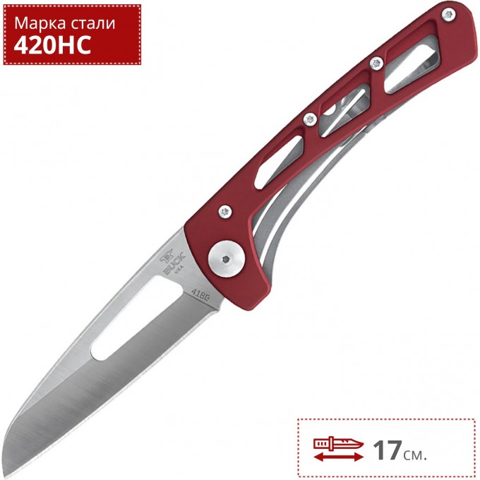 Нож BUCK 0418RDS VERTEX B0418RDS Нож BUCK 0418RDS VERTEX B0418RDS