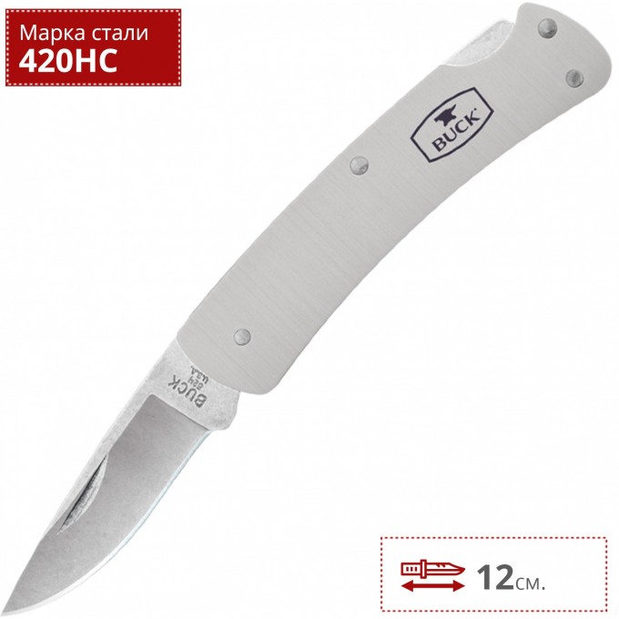 Нож BUCK 0524GYS ALUMNI GRAY B0524GYS Нож BUCK 0524GYS ALUMNI GRAY B0524GYS