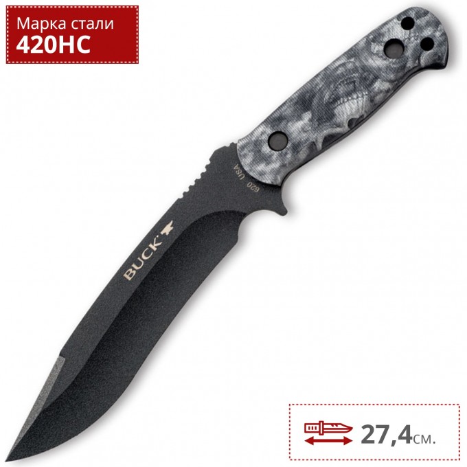 Нож BUCK 0620CMS13 REAPER BLACK B0620CMS13 Нож BUCK 0620CMS13 REAPER BLACK B0620CMS13