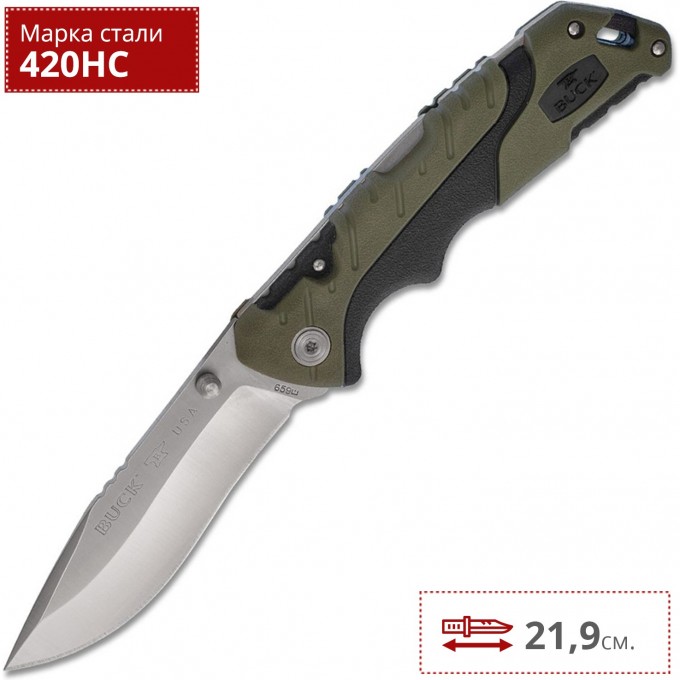 Нож BUCK 0659GRS PURSUIT LARGE B0659GRS Нож BUCK 0659GRS PURSUIT LARGE B0659GRS
