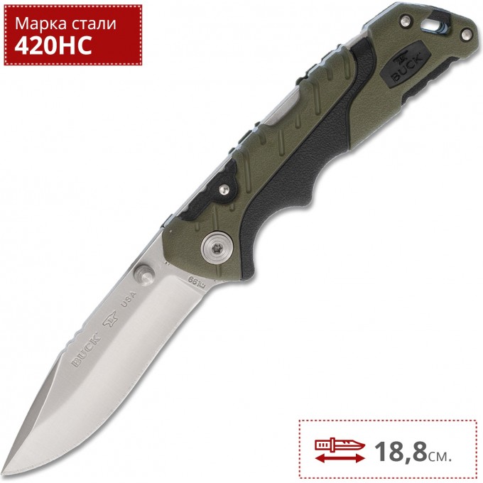 Нож BUCK 0661GRS PURSUIT SMALL B0661GRS Нож BUCK 0661GRS PURSUIT SMALL B0661GRS