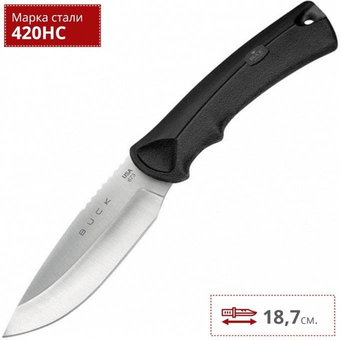 Нож BUCK 0673BKS BUCKLITE MAX - SMALL B0673BKS Нож BUCK 0673BKS BUCKLITE MAX - SMALL B0673BKS