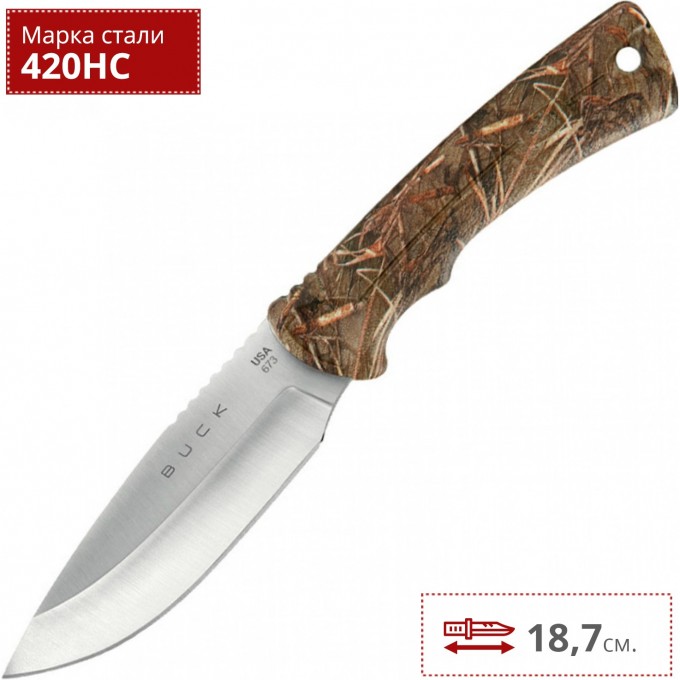 Нож BUCK 0673CMS32 BUCKLITE MAX - SMALL WATER CAMO B0673CMS32 Нож BUCK 0673CMS32 BUCKLITE MAX - SMALL WATER CAMO B0673CMS32