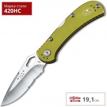 Нож BUCK 0722GRS1 SPITFIRE