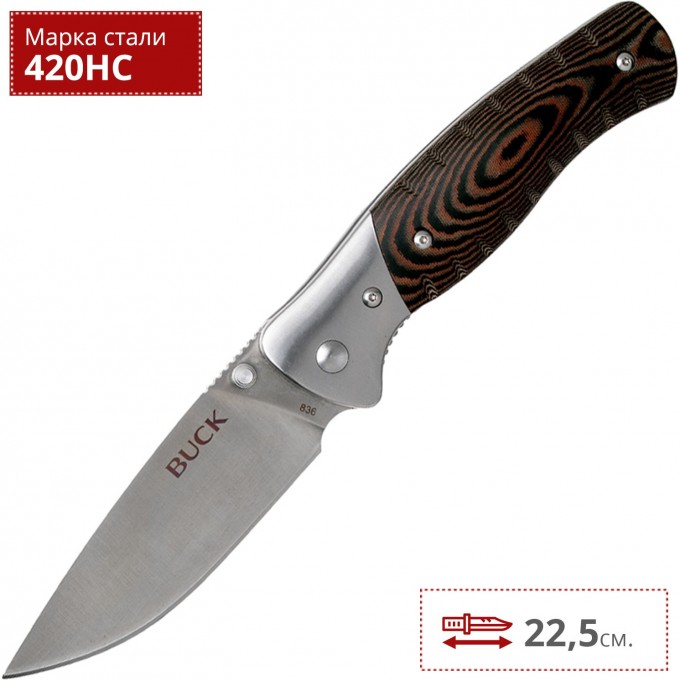 Нож BUCK 0836BRS SELKIRK B0836BRS Нож BUCK 0836BRS SELKIRK B0836BRS