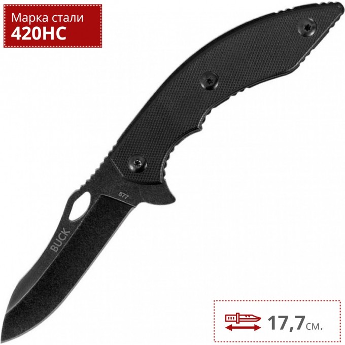 Нож BUCK 0877BKS MAVERICK B0877BKS Нож BUCK 0877BKS MAVERICK B0877BKS