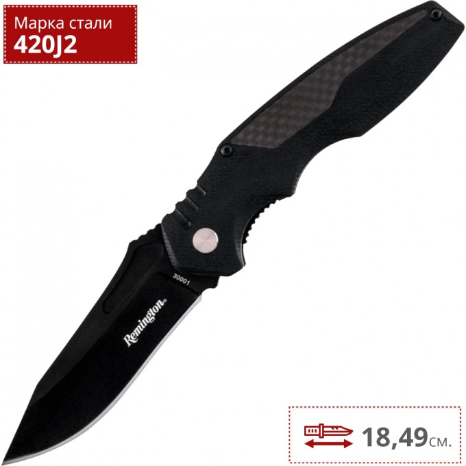Нож BUCK LINER LOCK BLACK OXIDE COATED R30001 Нож BUCK LINER LOCK BLACK OXIDE COATED R30001