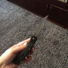 Нож BUCK 0110BKSLT FOLDING HUNTER LT
