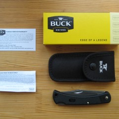 Нож BUCK 0110BKSLT FOLDING HUNTER LT