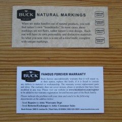 Нож BUCK 0110BRS FOLDING HUNTER